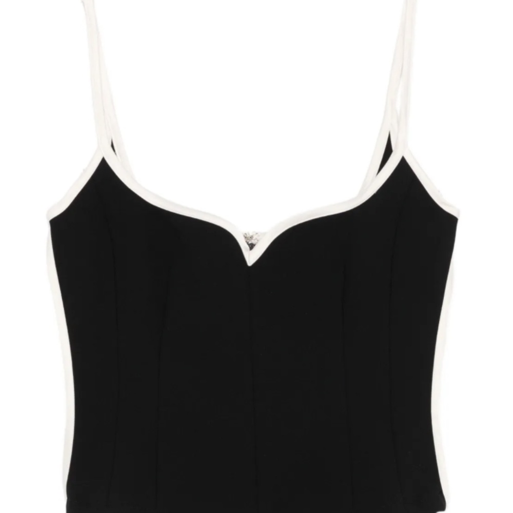 Paris Georgia heart-shaped top